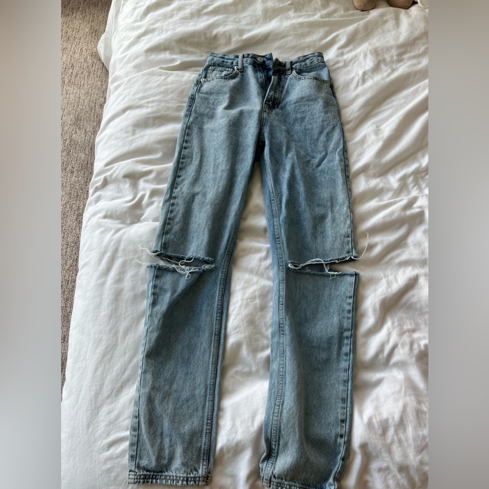 White fox jeans